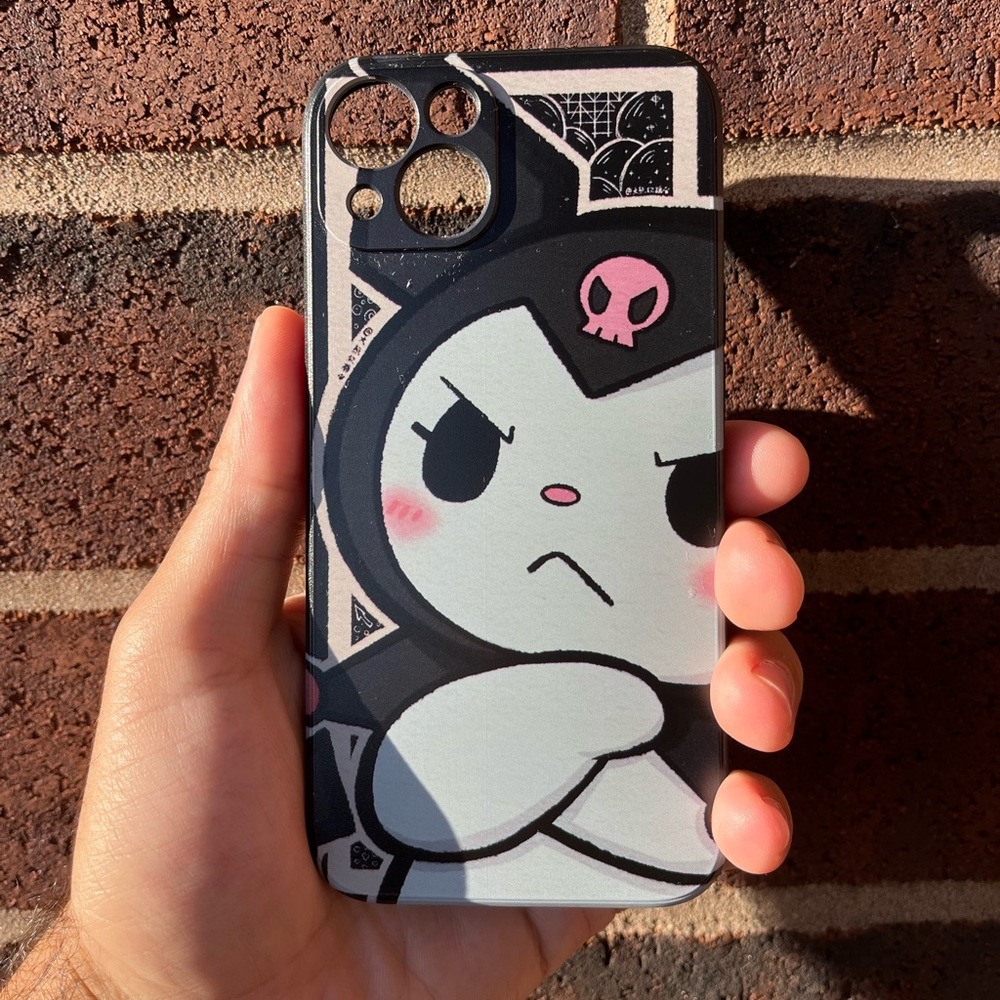 Don’t mess with me kuromi phone case 😾